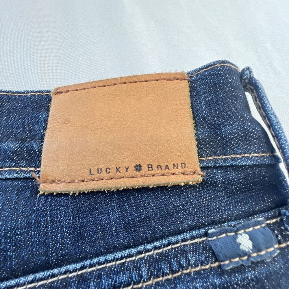 Lucky Brand Brooke Legging Jeans Women’s 6/28A Dark Wash Skinny Orta Premium - Picture 11 of 14